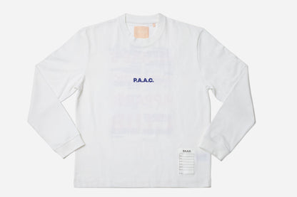JUST A WHITE BAGEL LS TEE