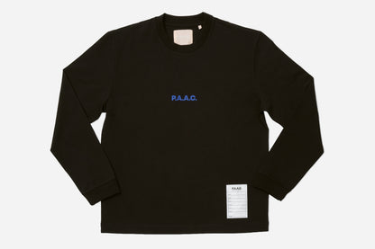 JUST A BLACK BAGEL LS TEE