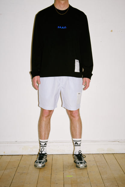 JUST A BLACK BAGEL LS TEE