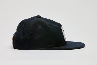 011-001 OLMETEX WOOL P FLAT CAP