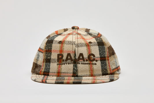 010-001 OLMETEX CHECK FLAT CAP
