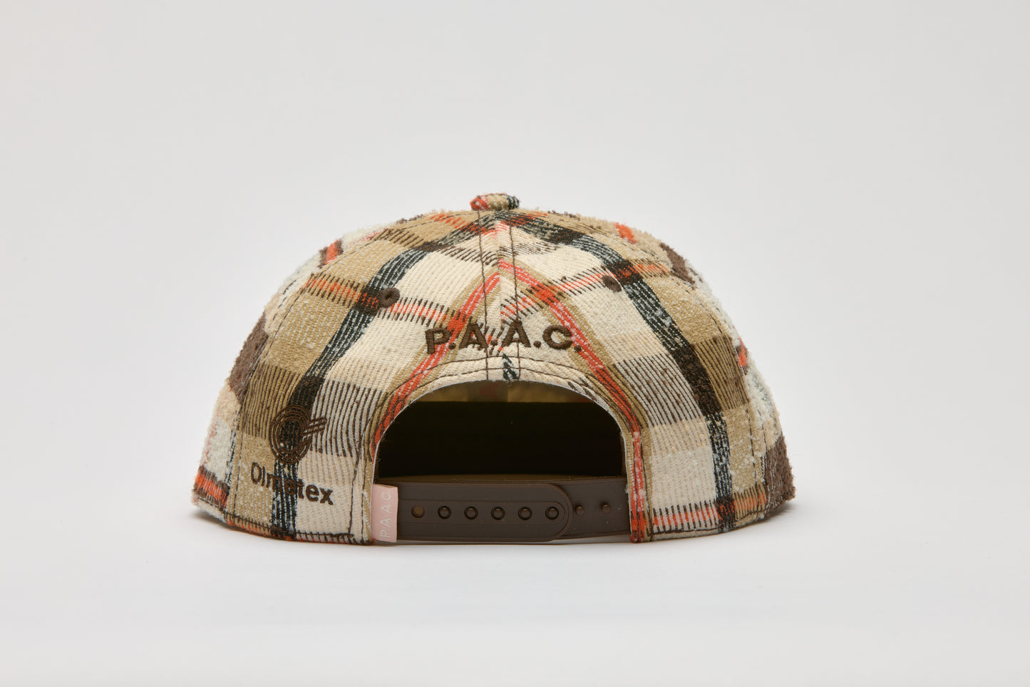 010-001 OLMETEX CHECK FLAT CAP